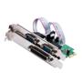 Imagem de Placa serial pci-e com 2 saidas 1 saida paralela lt-p230 lotus