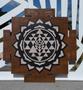 Imagem de Placa Shiva Shakt, Yantra, Meditação Relevo 3d Multicamadas 44cm