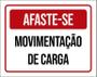 Imagem de Placa Sinalização - Afaste-Se Movimentação Carga 18X23