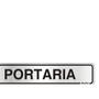 Imagem de Placa Sinalizacao Aluminio 05X25 ''Portaria'' 100Dd