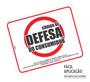 Imagem de Placa Sinalização Código De Proteção E Defesa Do Consumidor Lei CDC