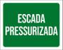 Imagem de Placa Sinalização - Escada Pressurizada 27X35