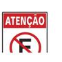 Imagem de Placa Sinalizacao Poliestireno 20X30 ÂProibido Estacionar Sujeito A Guinchoâ  250By