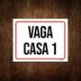 Imagem de Placa Sinalização - Vaga Casa 1 27X35