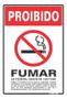 Imagem de Placa Sinalizando Proibido Fumar Nº 9294/96 Não Fume 25x20cm