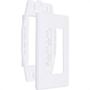 Imagem de Placa Steck Linha Stella Branca 4X2 - 3 Modulos Horizontais Com Suporte 69570