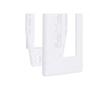 Imagem de Placa Steck Linha Stella Branca 4X2 - 3 Modulos Horizontais Com Suporte 69570