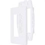 Imagem de Placa Steck Linha Stella Branca 4X2 - 3 Modulos Horizontais Com Suporte 69570