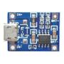 Imagem de Placa TP4056 Arduíno Para Carregar Bateria De 3,7v Tp4056