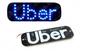 Imagem de Placa Uber Letreiro Luminoso Led Com Botão Liga/Desliga