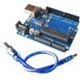 Imagem de Placa uno dip chip ch340 atmega328 (chines compativel) - com cabo usb
