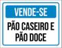 Imagem de Placa Vende-Se Pão Caseiro E Pão Doce 36X46