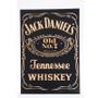 Imagem de Placa Whisky Jack Daniels Laqueada 3D Mdf - 45 x 30 cm