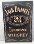 Imagem de Placa Whisky Jack Daniels Laqueada 3D Mdf - 45 x 30 cm