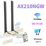 Imagem de Placa Wi-Fi 6E AX210 Tri-Band (2.4G/5GHz/6GHz) - 5374Mbps - Bluetooth 5.3