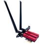Imagem de Placa WiFi 6E PCIe SYONCON AXE5400 - Chipset Intel AX210