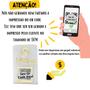 Imagem de Placa Zap Qr Code Display De Balcão Branco Com Dourado