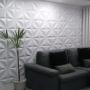 Imagem de Placas 3d Revestimento De Parede 50x50  Kit Com 172