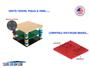 Imagem de Placas de Base 12x12 Vermelhas SlabDreamLab - Pacote com 4 Unidades