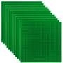 Imagem de Placas de Base ZEAYEA Classic 10x10cm - Verde (Pacote com 12)