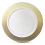 Imagem de Placas de carregamento OCCASIONS Celebration White & Gold, pacote com 40