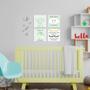 Imagem de Placas Decorativas Infantil  Bebê Menina e Menino Kit 4