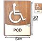 Imagem de Placas para sanitário sinalização mdf 6mm + PCD e FRALDÁRIO