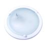 Imagem de Plafon aro italia vidro fosco 24cm 1 lamp. e-27 max 60w branco