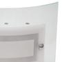 Imagem de Plafon Artico 30x30cm Com Vidro Curvo Fosco E-27 2 Lamp. Max 60w