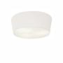 Imagem de Plafon Cone Md-3003 Cúpula em Tecido 12/40x35cm Branco - Bivolt