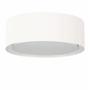 Imagem de Plafon Duplo Cilíndrico Md-3038 Cúpula em Tecido 80x30cm Branco - Bivolt