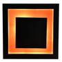 Imagem de Plafon Embutir Preto Com Cobre 40x40 Refletor