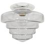 Imagem de Plafon Fashion Retro Branco Drops Escada Boca 10 Incolor