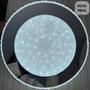 Imagem de Plafon Led 12W Luminária Redonda 28cm De Sobrepor Em Acrilico Brilhante Branco Frio 6000K 110V 220V P/ Sala Estar Cozinha Quarto Corredor