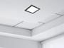 Imagem de Plafon led 18w lux quadrado embutir preto 4000k