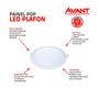 Imagem de Plafon Led Avant Pop Embutir 24w 6500k Bivolt Redondo 30cm