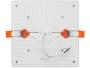 Imagem de Plafon LED de Embutir e Sobrepor Quadrado - 32W Black+Decker 2x1 Borda Infinita Branco