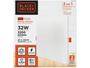Imagem de Plafon LED de Embutir e Sobrepor Quadrado - 32W Black+Decker 2x1 Borda Infinita Branco