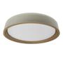 Imagem de Plafon Led Parker Redondo 35w 3000k Branco com Dourado Bivolt Eletrorastro