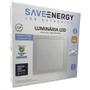 Imagem de Plafon Led Sobrepor 30X30 25W Branco Frio Save Energy