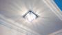 Imagem de Plafon Lustre de Cristal Legitimo Quadrado 23cm Lavabo Corredor Hall Sala Loft