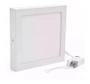 Imagem de Plafon Painel Led Quadrado Sobrepor 18w Branco Quente 3000k