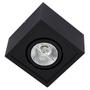 Imagem de Plafon Spot Sobrepor Preto Box + LED AR70 Branco Frio Orluce ST2761