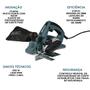Imagem de Plaina 82mm 900w Mod Ws5343 Wesco + Guia + oculos e luvas