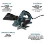 Imagem de Plaina 82Mm 900W Mod Ws5343 Wesco + Guia + Oculos E Luvas