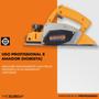 Imagem de Plaina Elétrica Industrial Profissional Manual 550w 80mm 220v Pró Euro