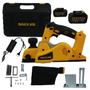Imagem de Plaina Sem Fio Com 2 Baterias 21v 3ah Brushless Profissional