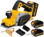 Imagem de Plaina Sem Fio Com 2 Baterias 21v Brushless Profissional