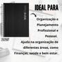 Imagem de Planner 2025 Anual Mensal Semanal Diário Completo Espiral Capa Dura Organizador Financeiro Metas Projetos Estudos