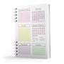 Imagem de Planner Semanal e Mensal 2024 My Planner Orange 15x21cm